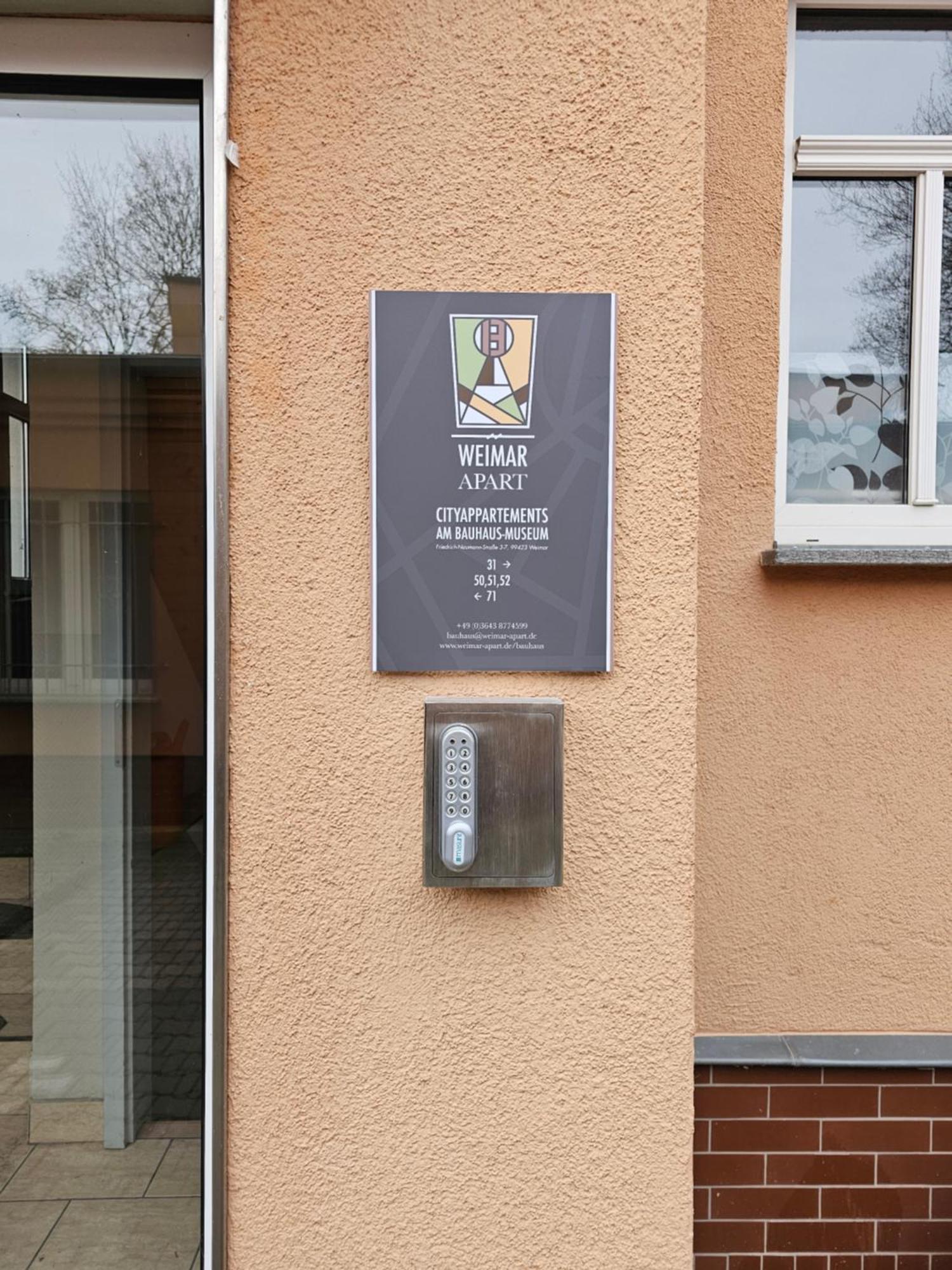 Cityappartement Am Bauhaus-Museum Ваймар Екстериор снимка